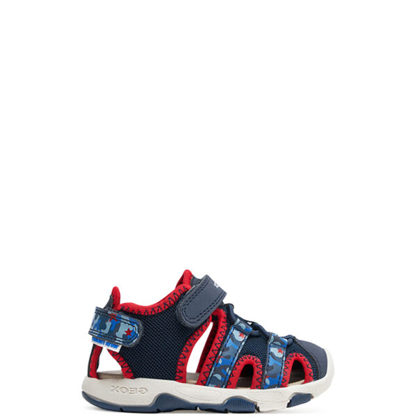 Sandalia Geox B450FB Navy Red